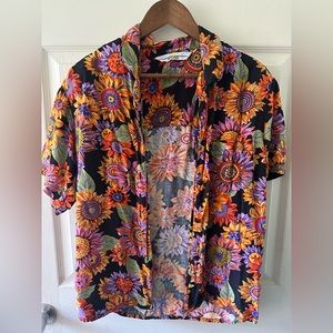 vintage Sunflower button down